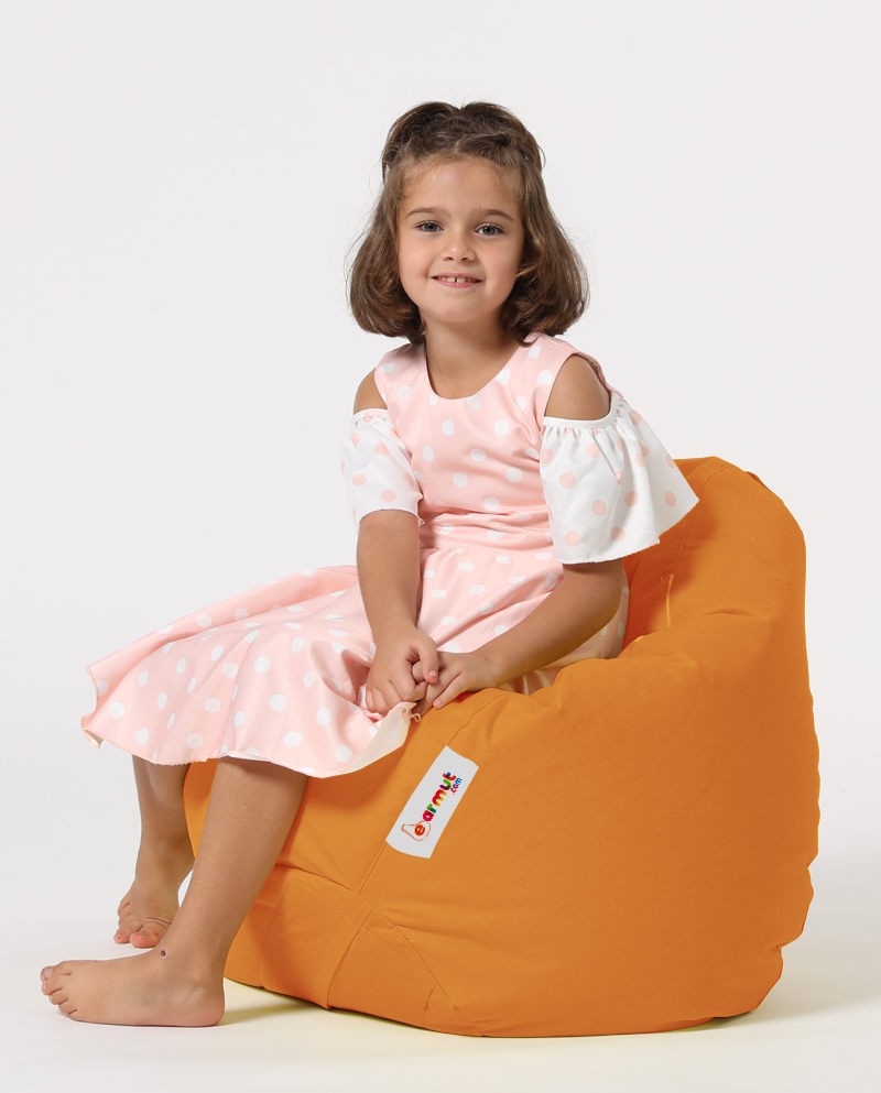 Pouf de jardin Premium Kids - Orange