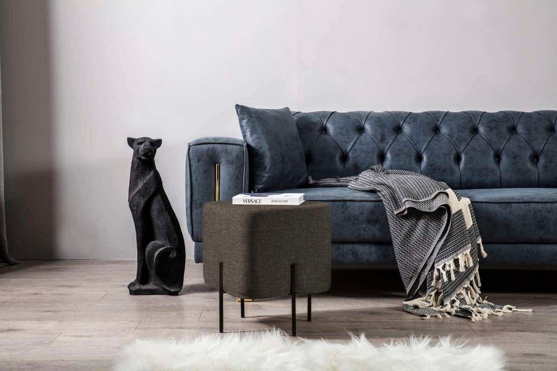 Mono Pouf Marron