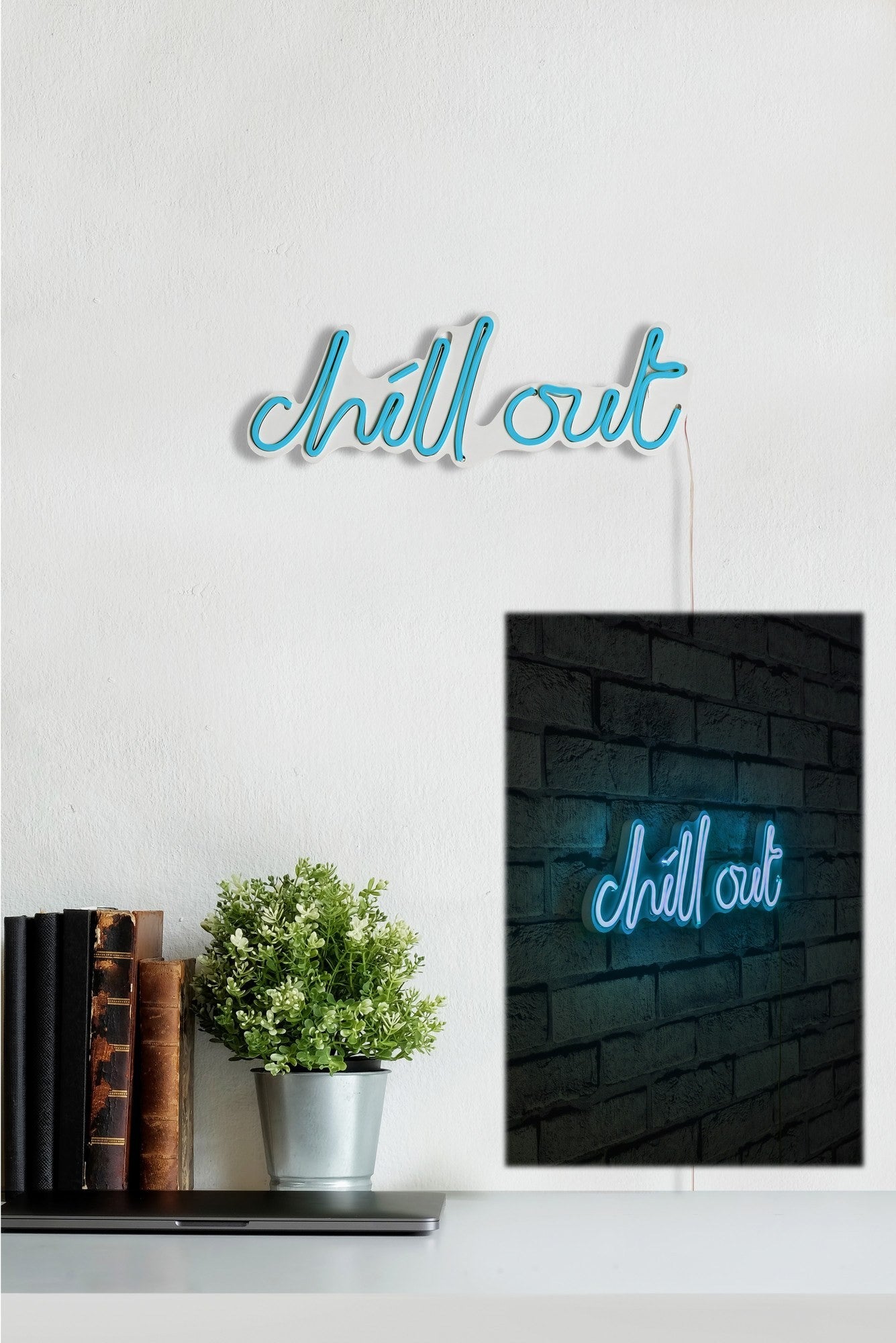 Éclairage LED en plastique décoratif Chill Out - Blue