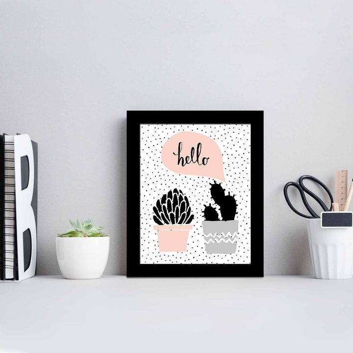 Peinture mdf encadrée décorative SCT-024