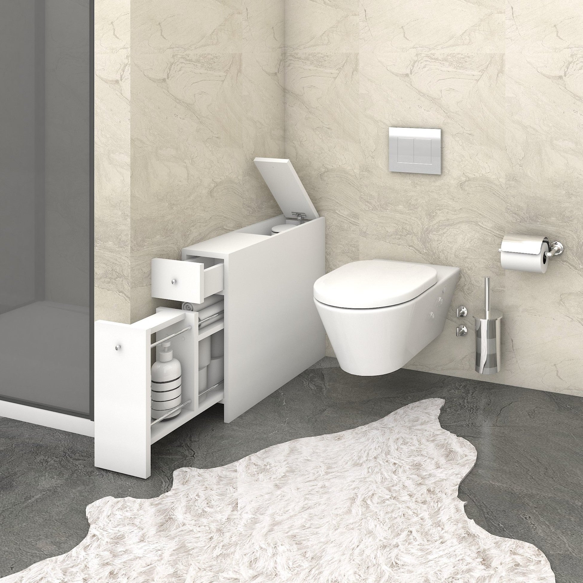 Armoire de toilette Smart - White