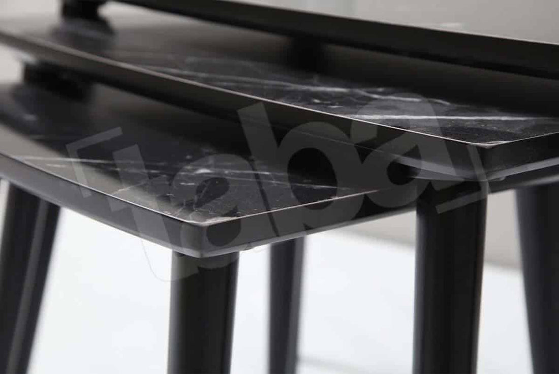 Table basse Ekol gigognes (Marbre)