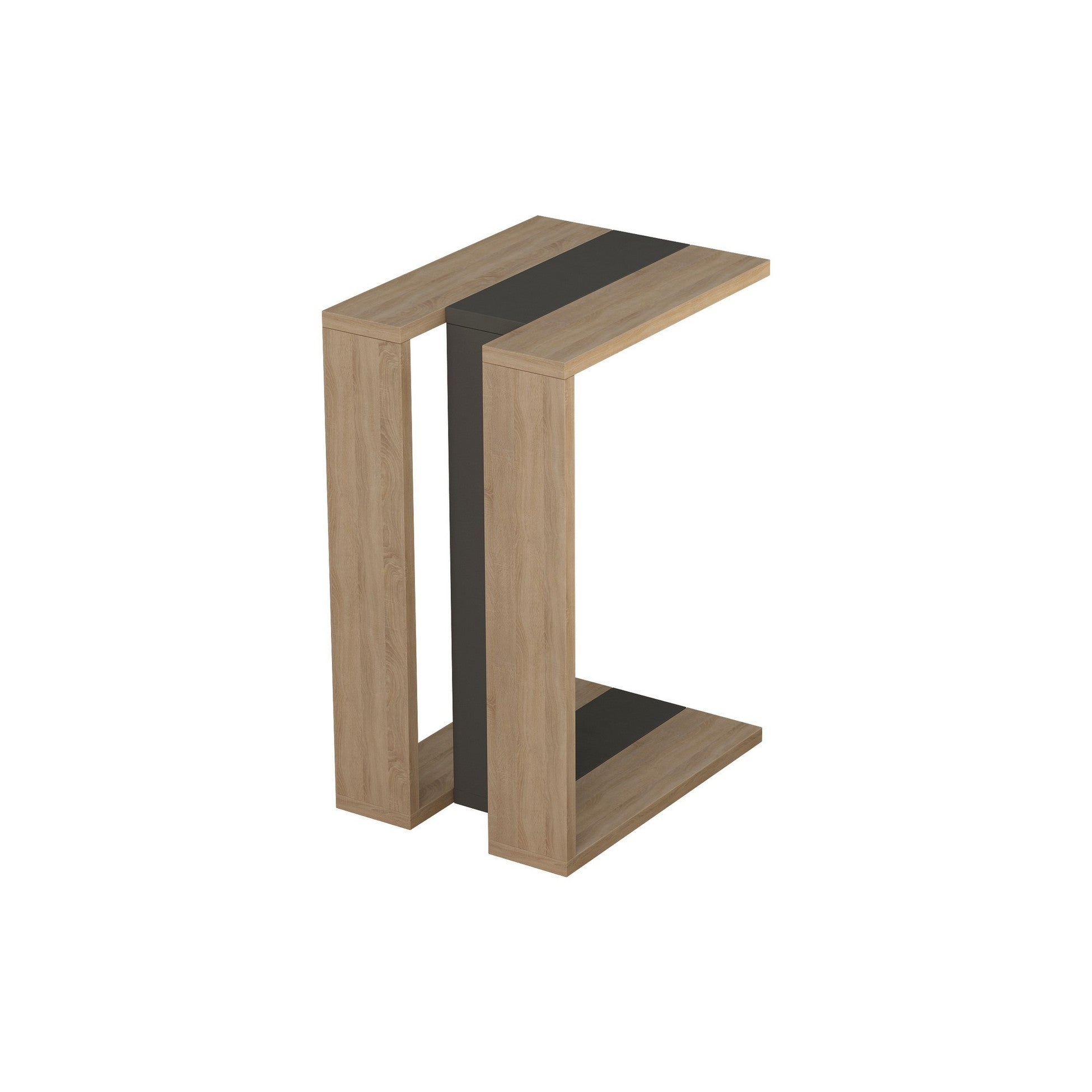 Table d'appoint Muju - Oak, Anthracite, Oak