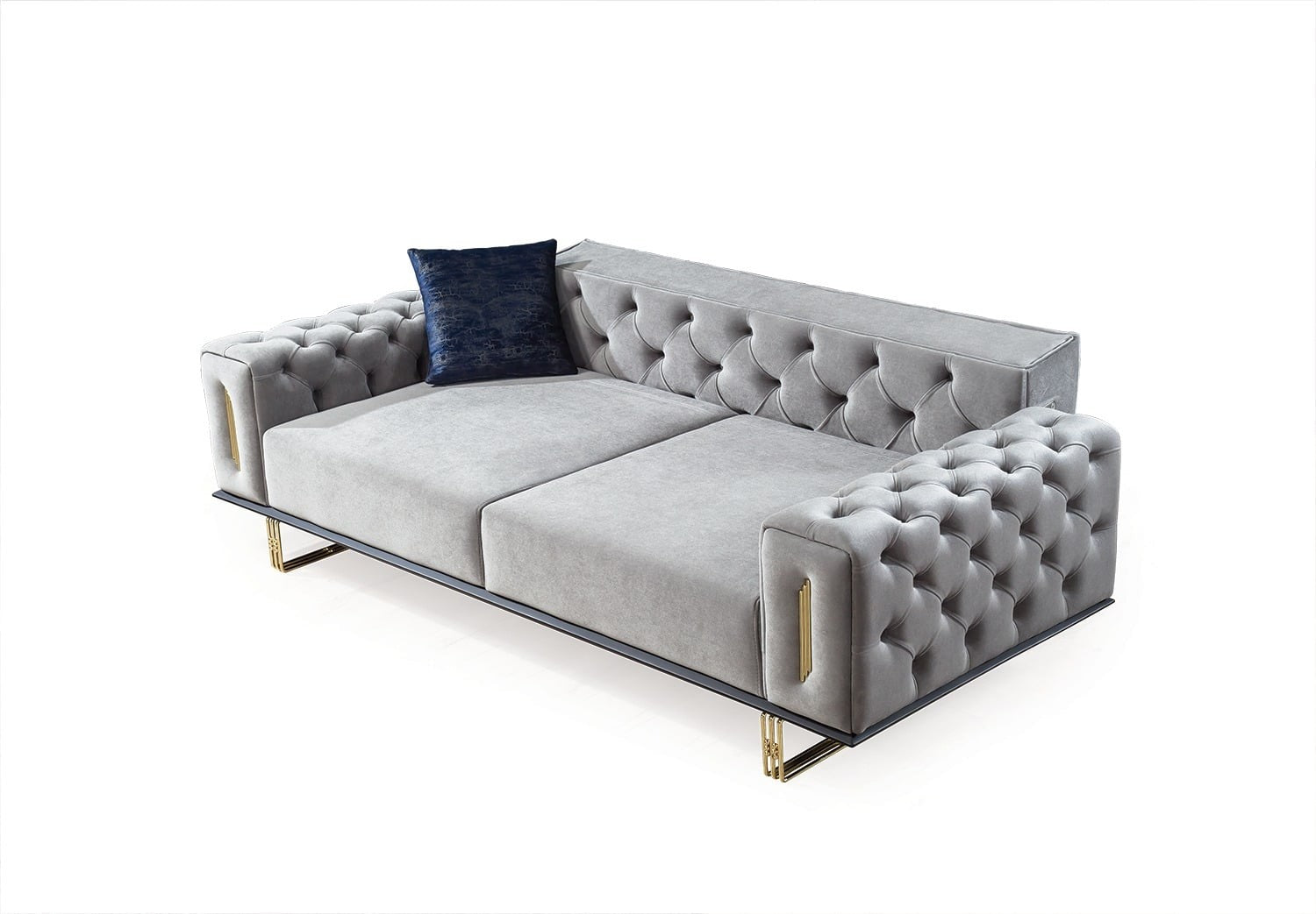 Cizgi Canapé 3 Places Gris