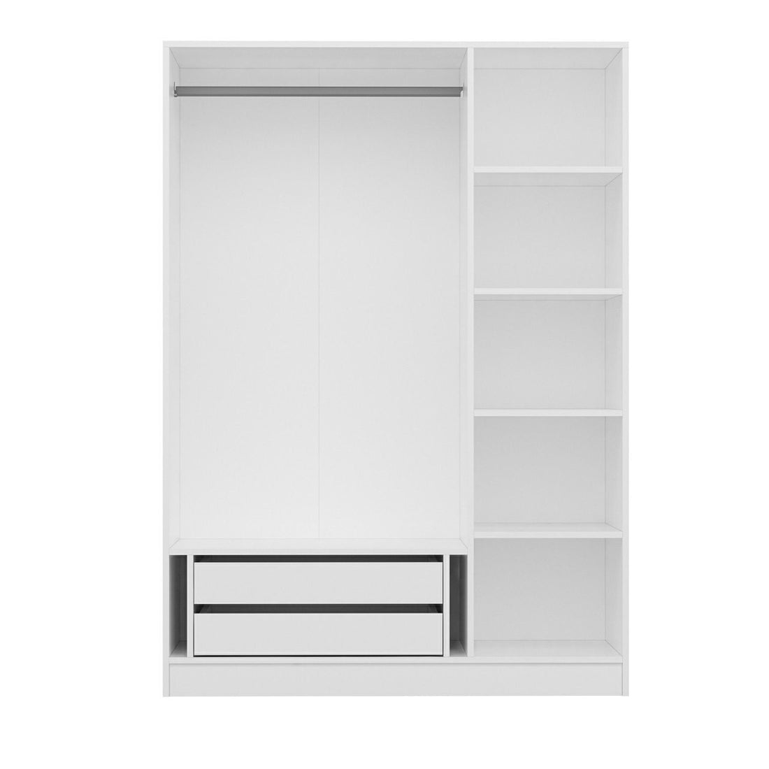 Armoire Kale 3 Mebran Kapak 210 - White