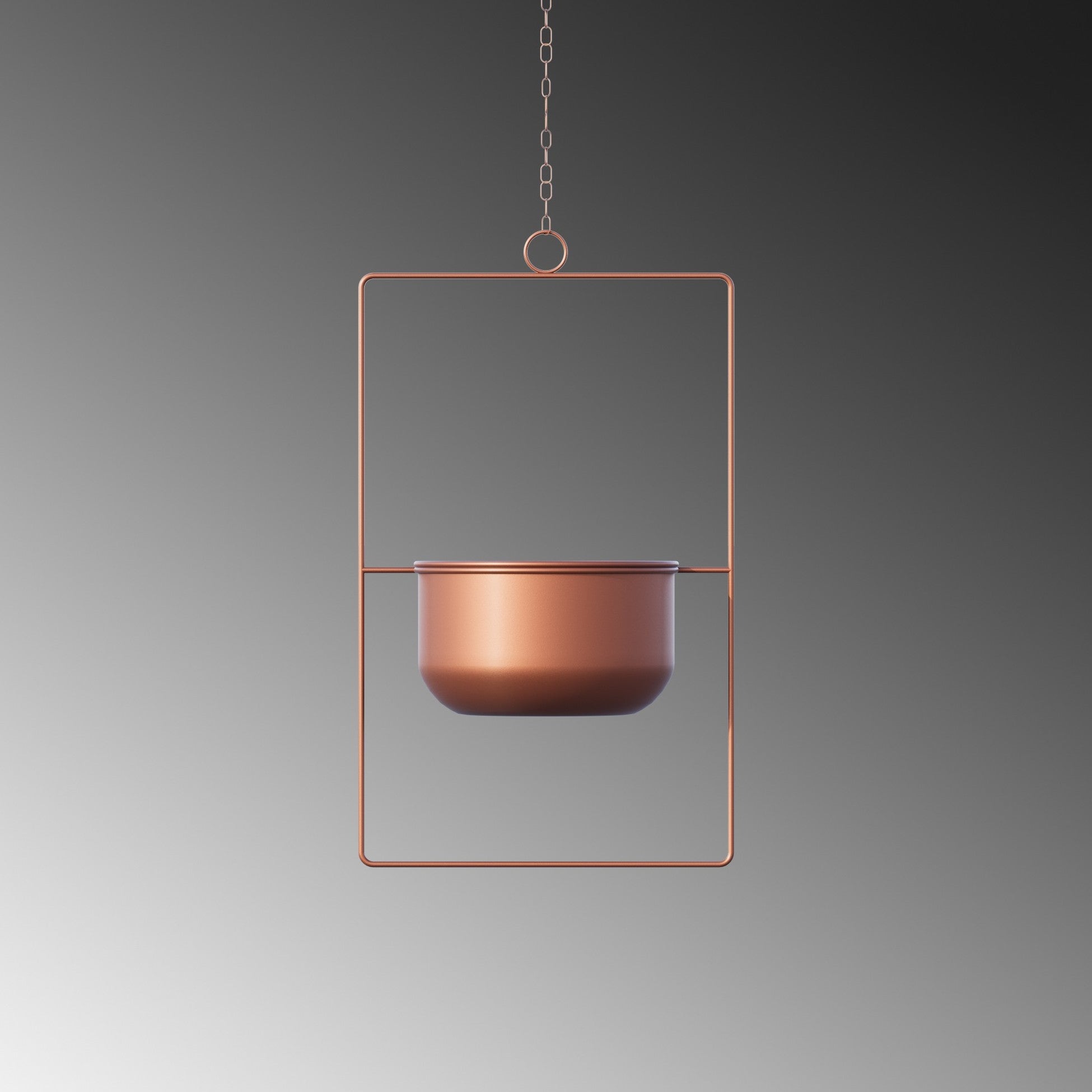 Pot décoratif Parapet - Copper