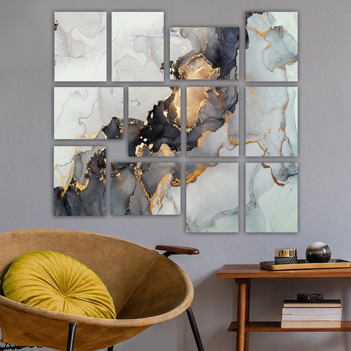 Peinture décorative MDF (12 pièces) 12MDF42YS