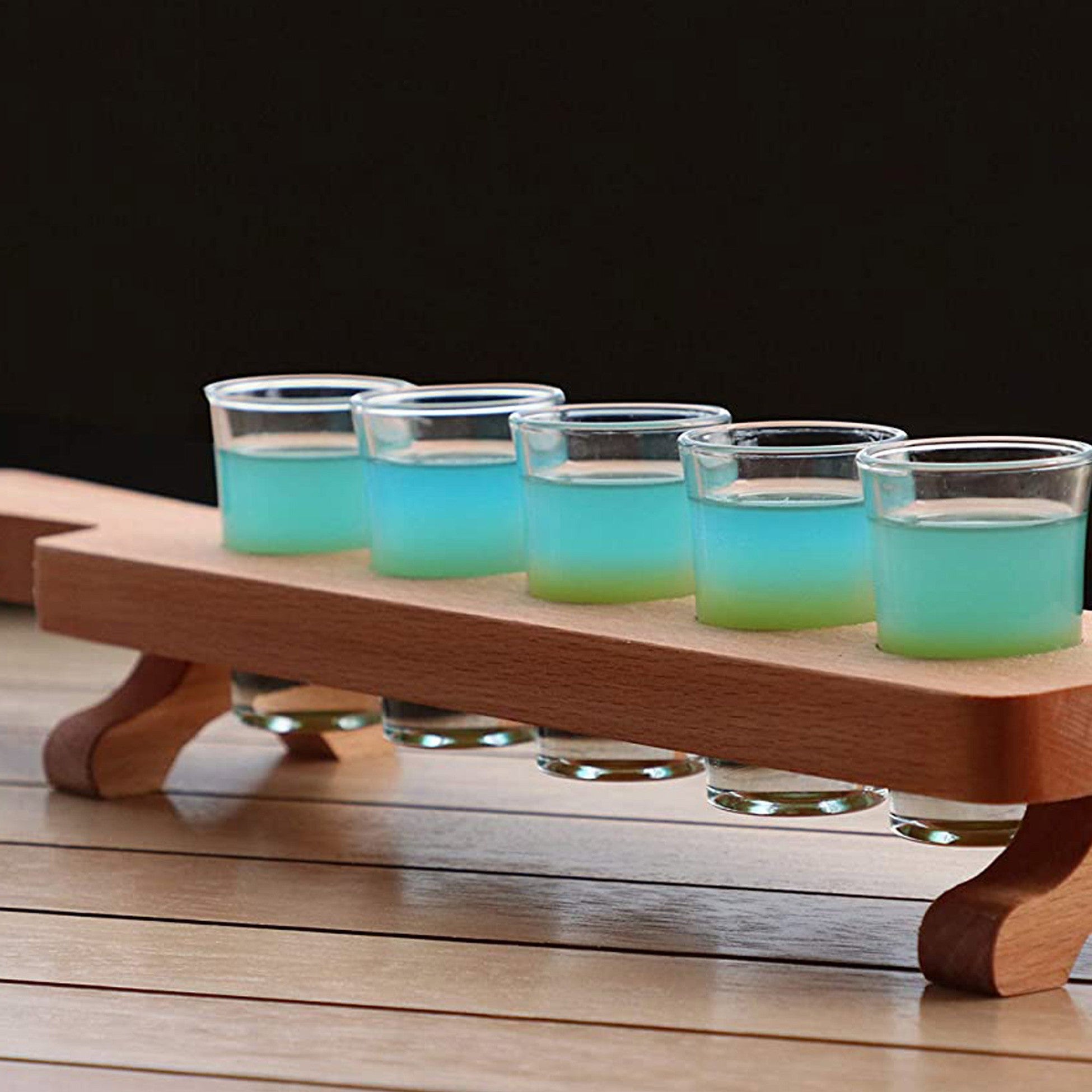 Shot Glass Serving Paddle Board (6 Pieces) UP00283