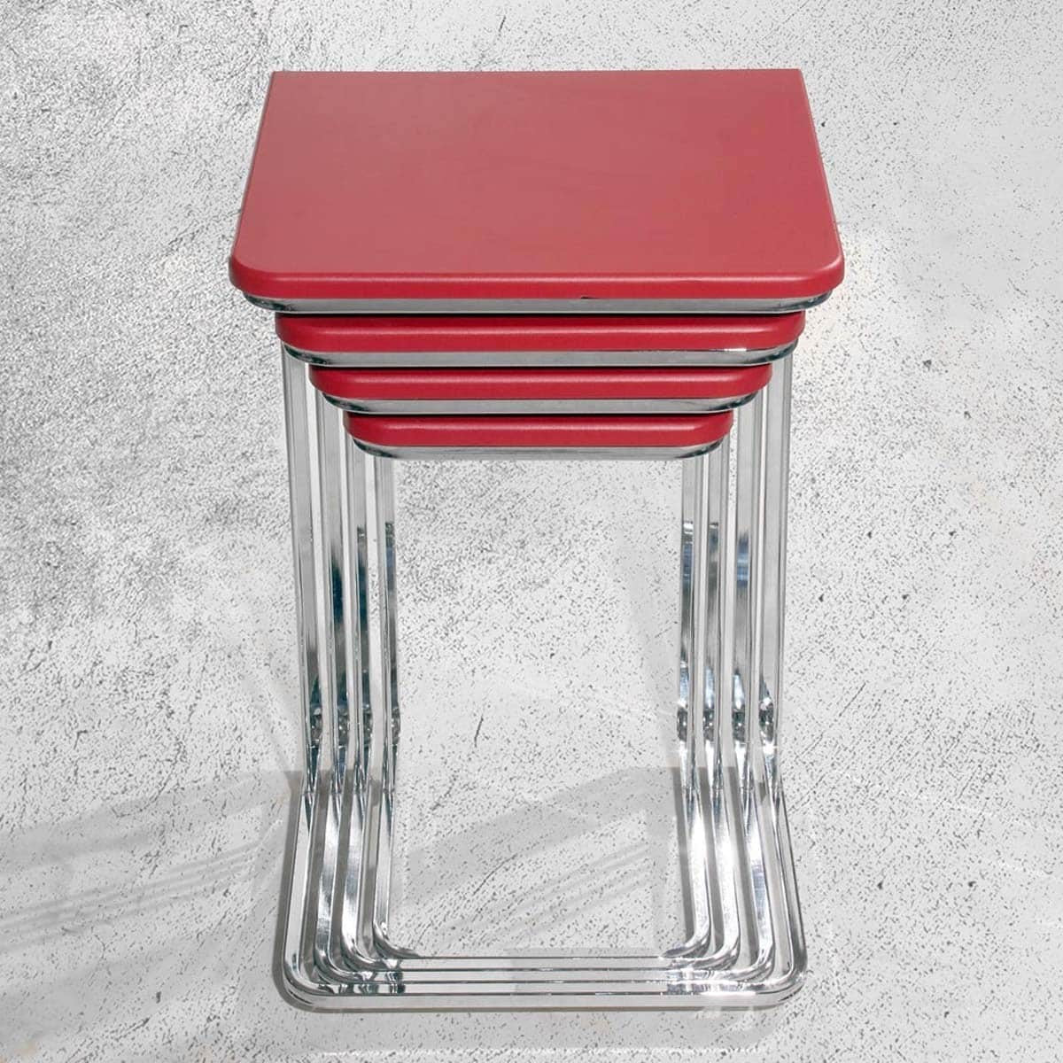 Vegas Table Gigognes Rouge