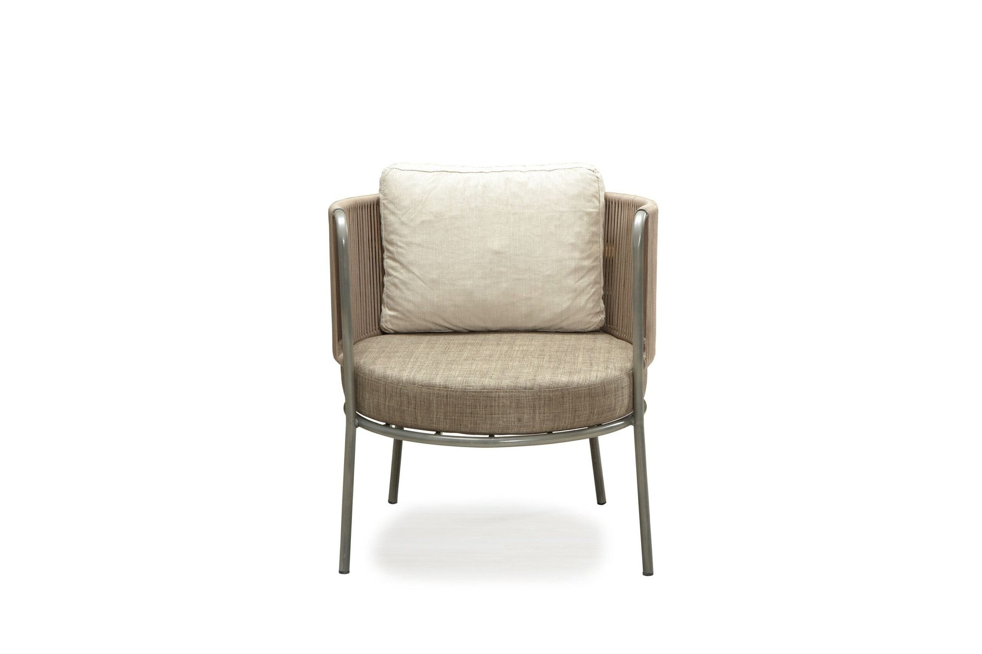 Salon de jardin avec coussins &amp; table basse Pillo