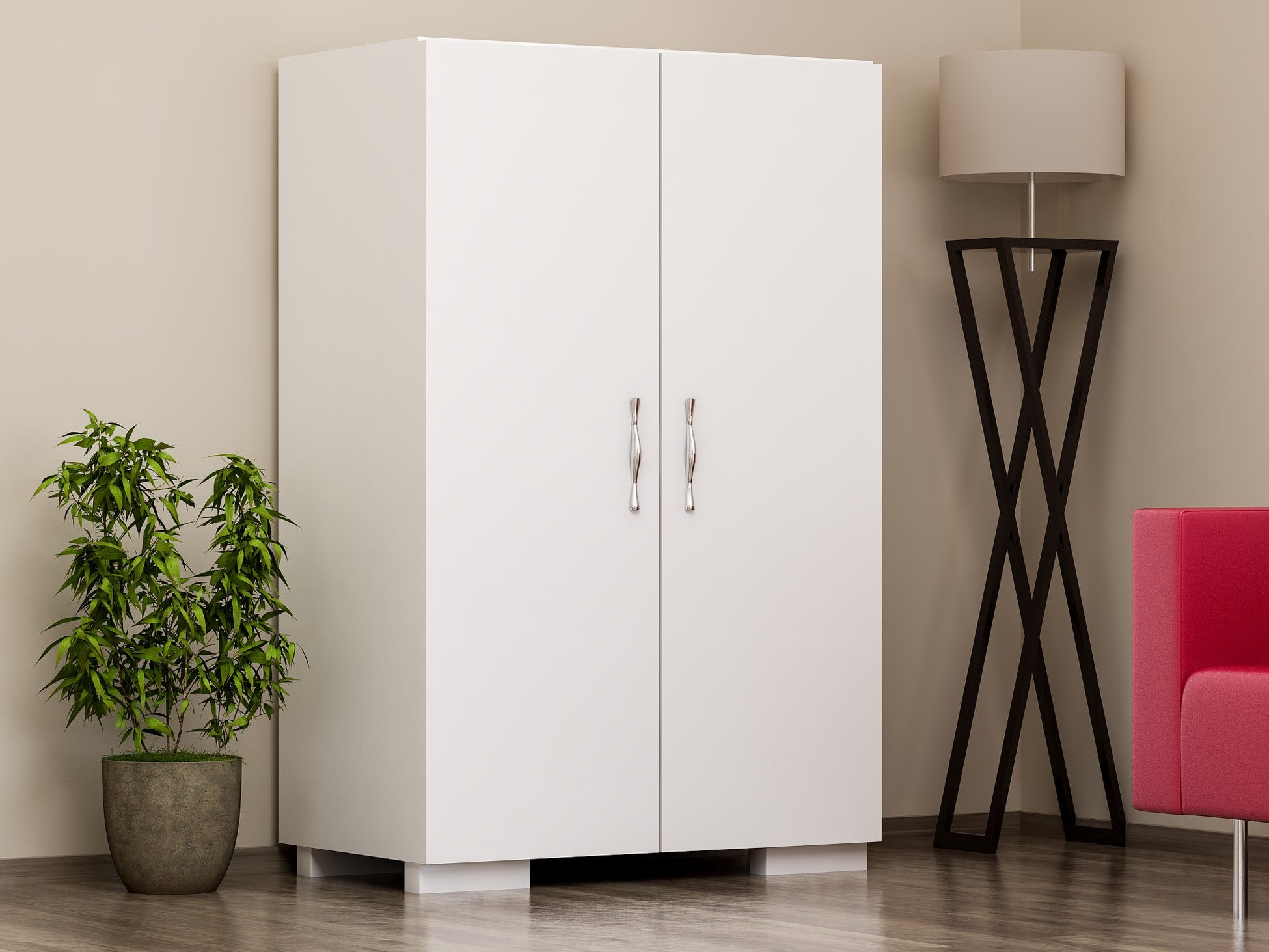 Meuble à chaussures Mada4 Ayak - White