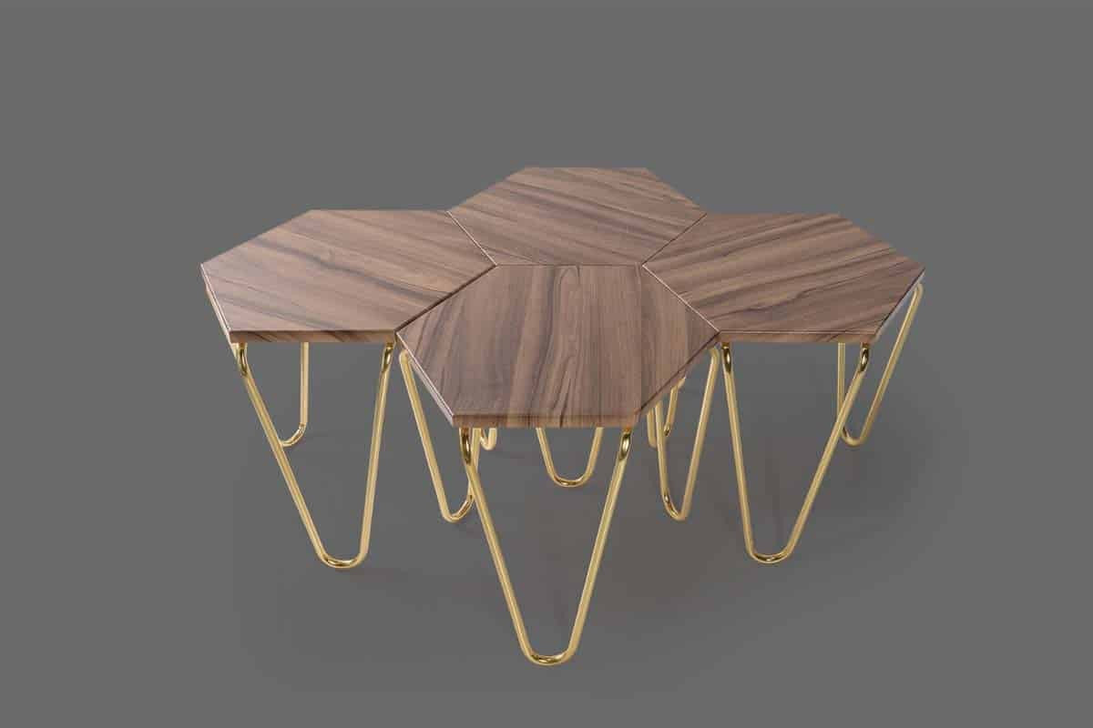 Piramit Table Gigognes en Bois