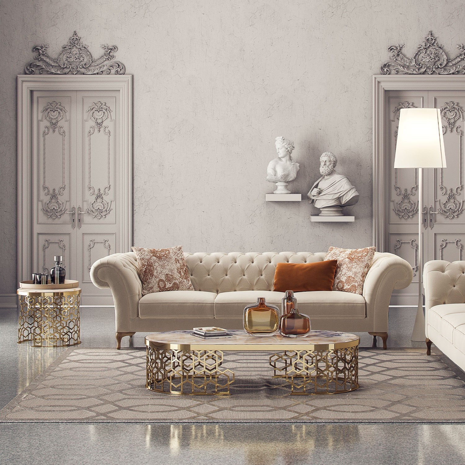 Canapé 3 places Bianca