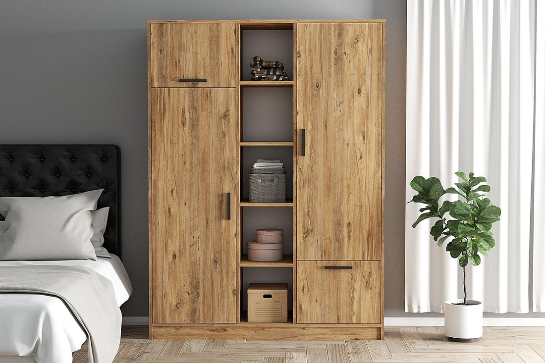 Garde-robe Farah 4 5 Wardrobe - Atlantic Pine