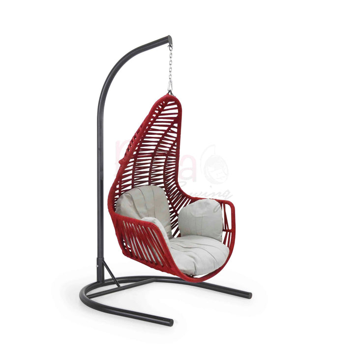 Chaise Suspendue Simple pour extérieur Metal Macramé