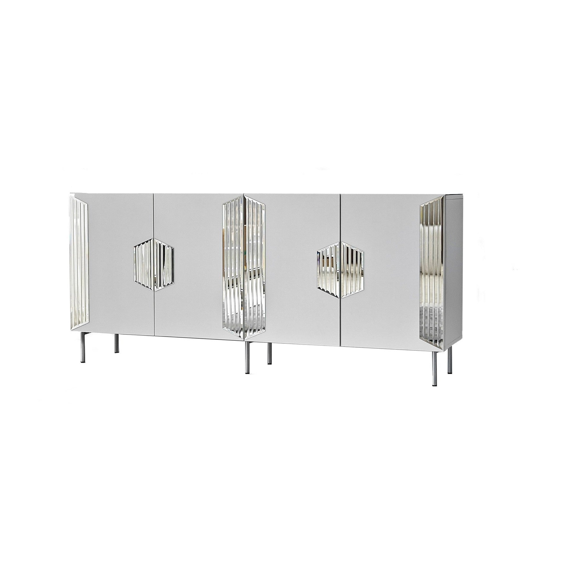 Console Dubai - White, Silver