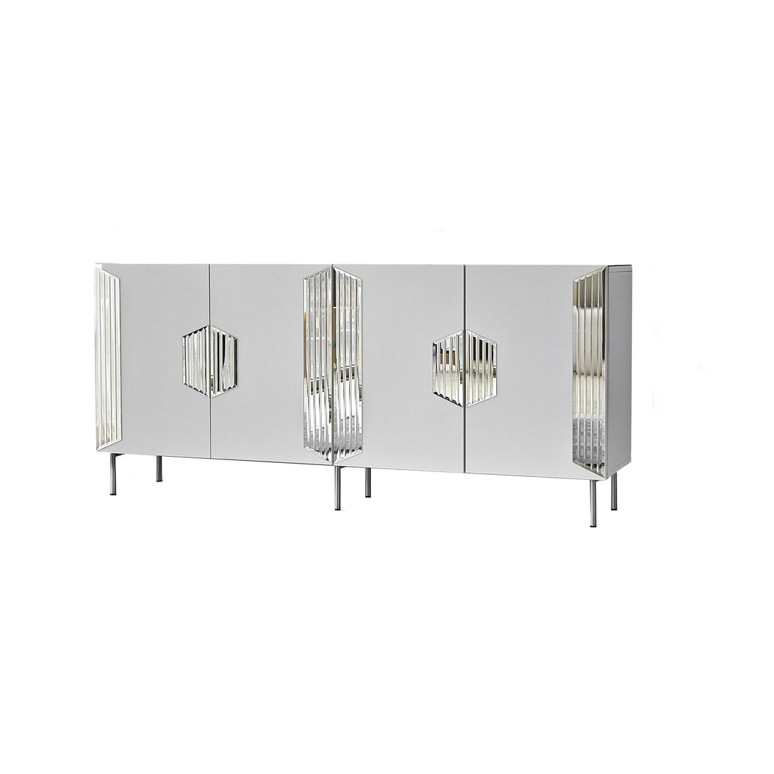 Console Dubai - White, Silver