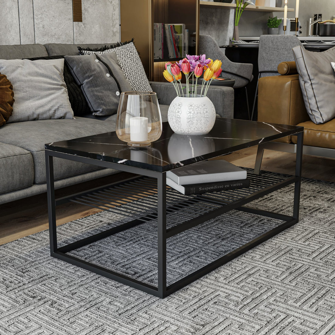 Table basse Asude - Black