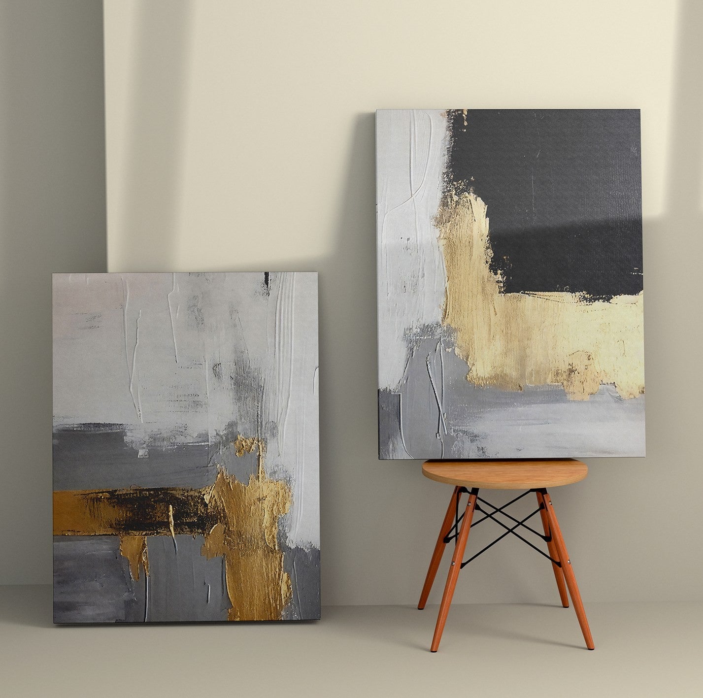 Peinture décorative en toile (2 pièces) 2KNV4383 - 50 x 70