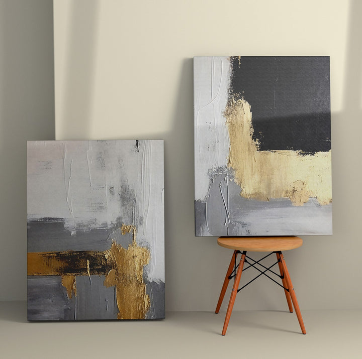 Peinture décorative en toile (2 pièces) 2KNV4383 - 50 x 70