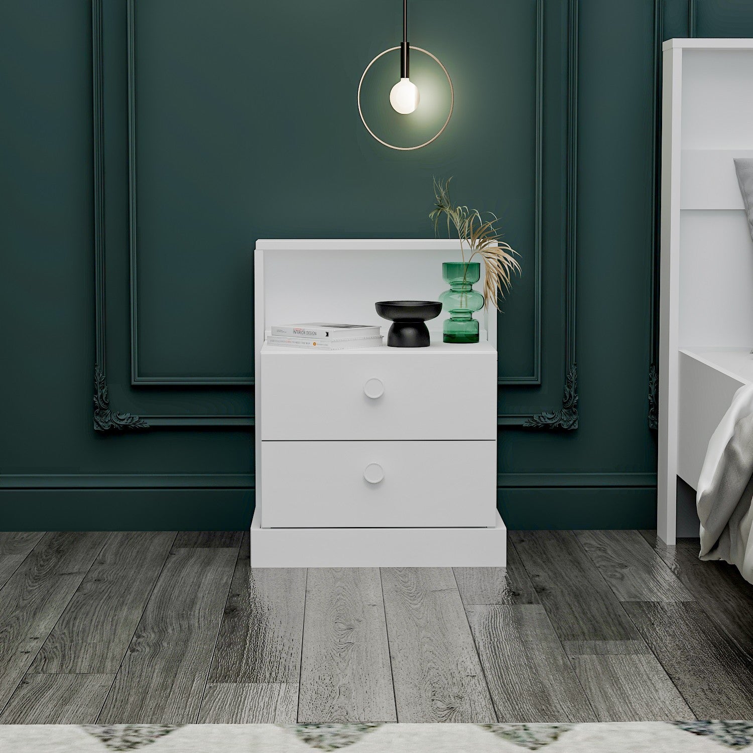 La table de nuit Life - White