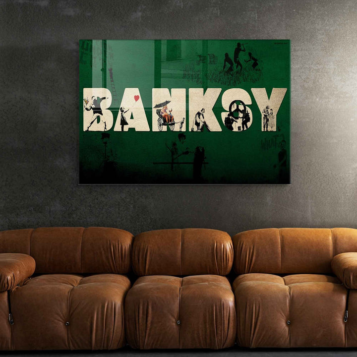 Peinture en verre trempé décoratif 2290 - 50 x 70