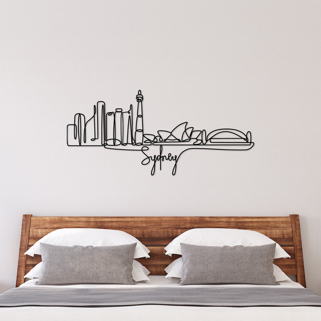 Accessoire mural en métal décoratif Sydney