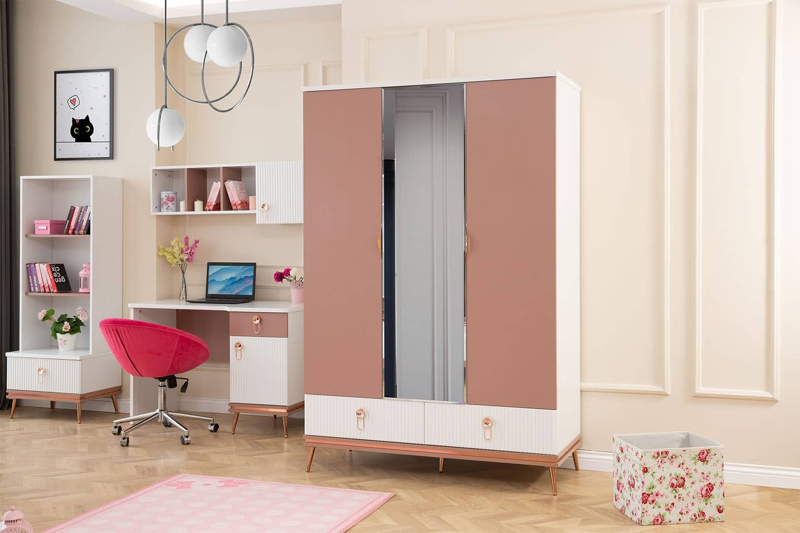 Rosetta Ensemble chambre enfant/ado complète (6 éléments)