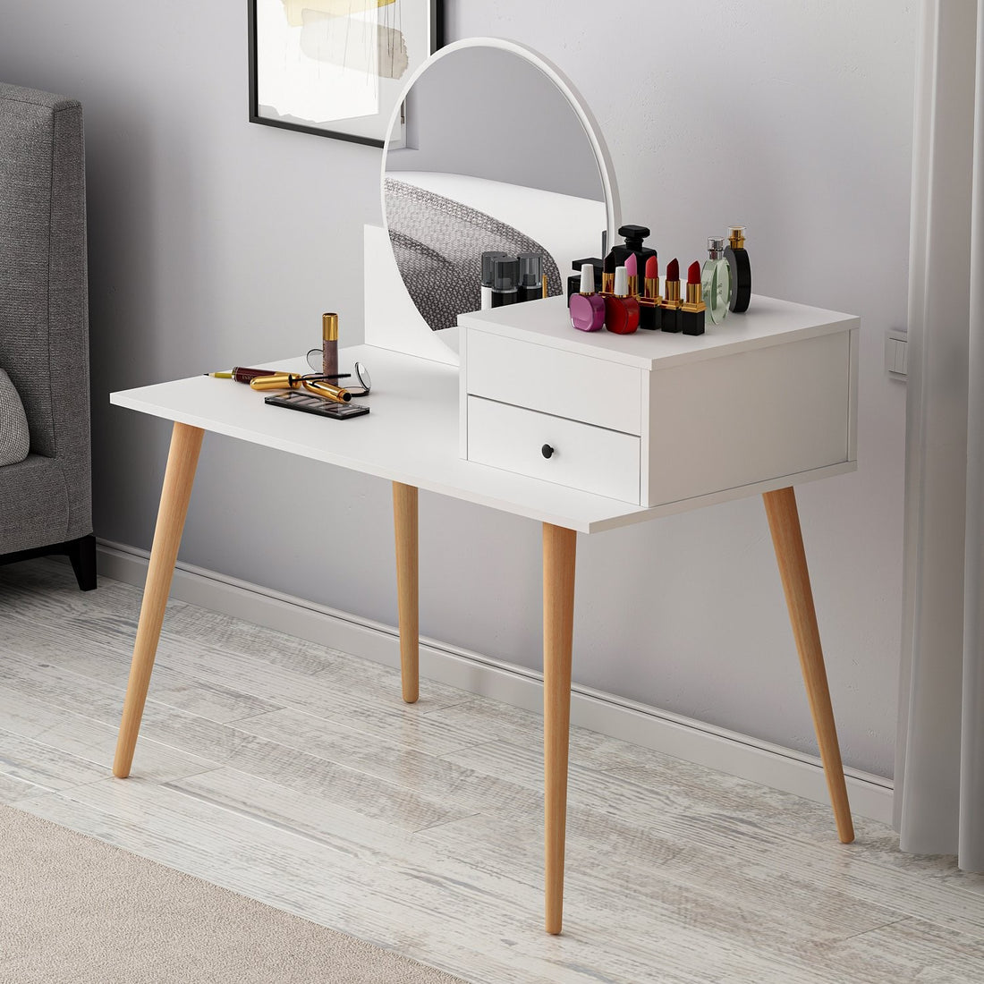 Table de maquillage Angel - White