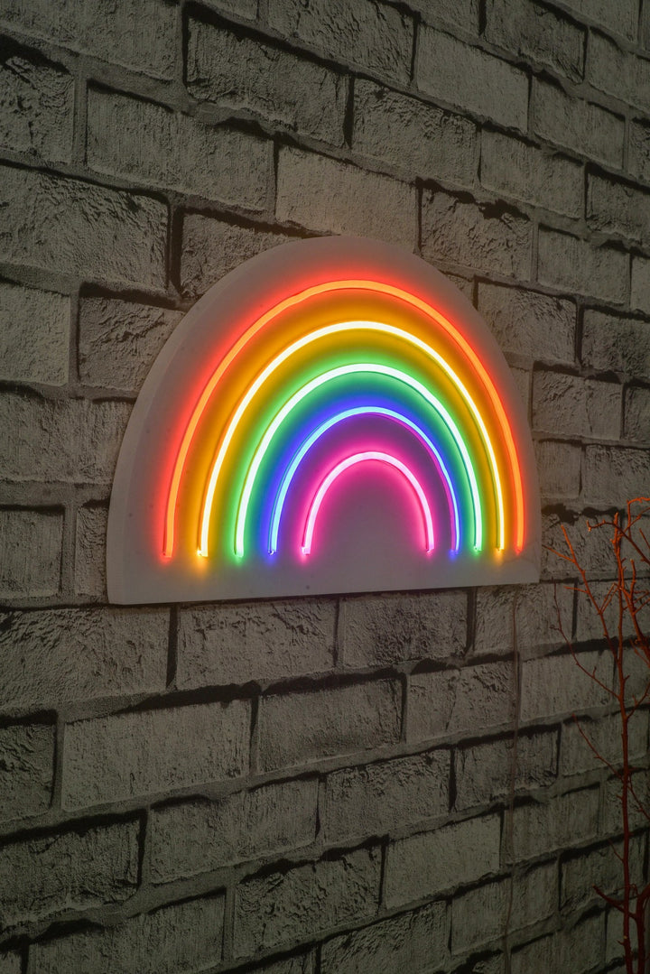 Éclairage LED en plastique décoratif Rainbow - Multicolor