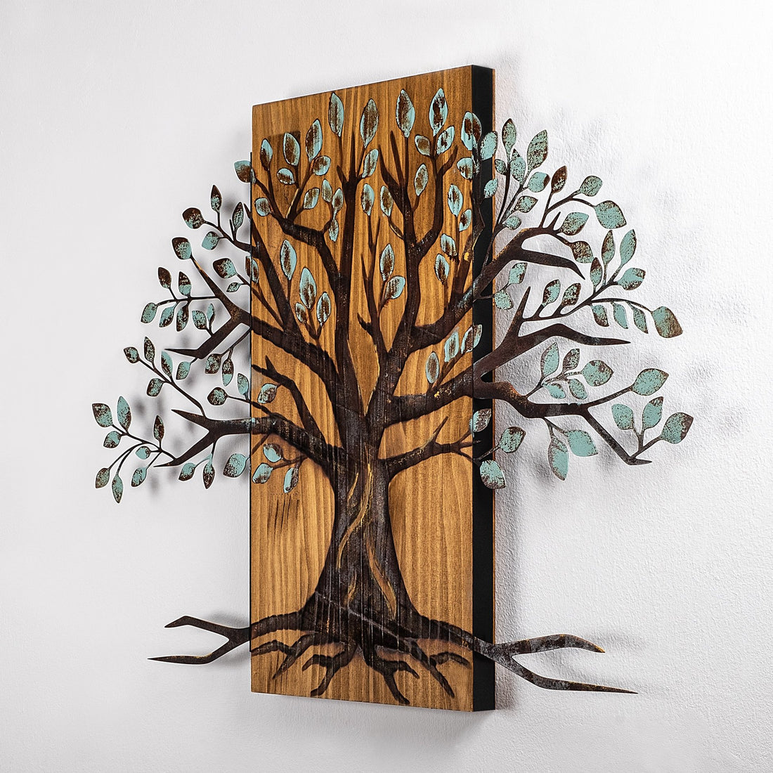 Accessoire mural en bois décoratif Willow - 382-A