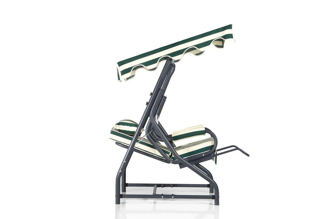 Chaise de balançoire unique de jardin Camellia 1 - Multicolor