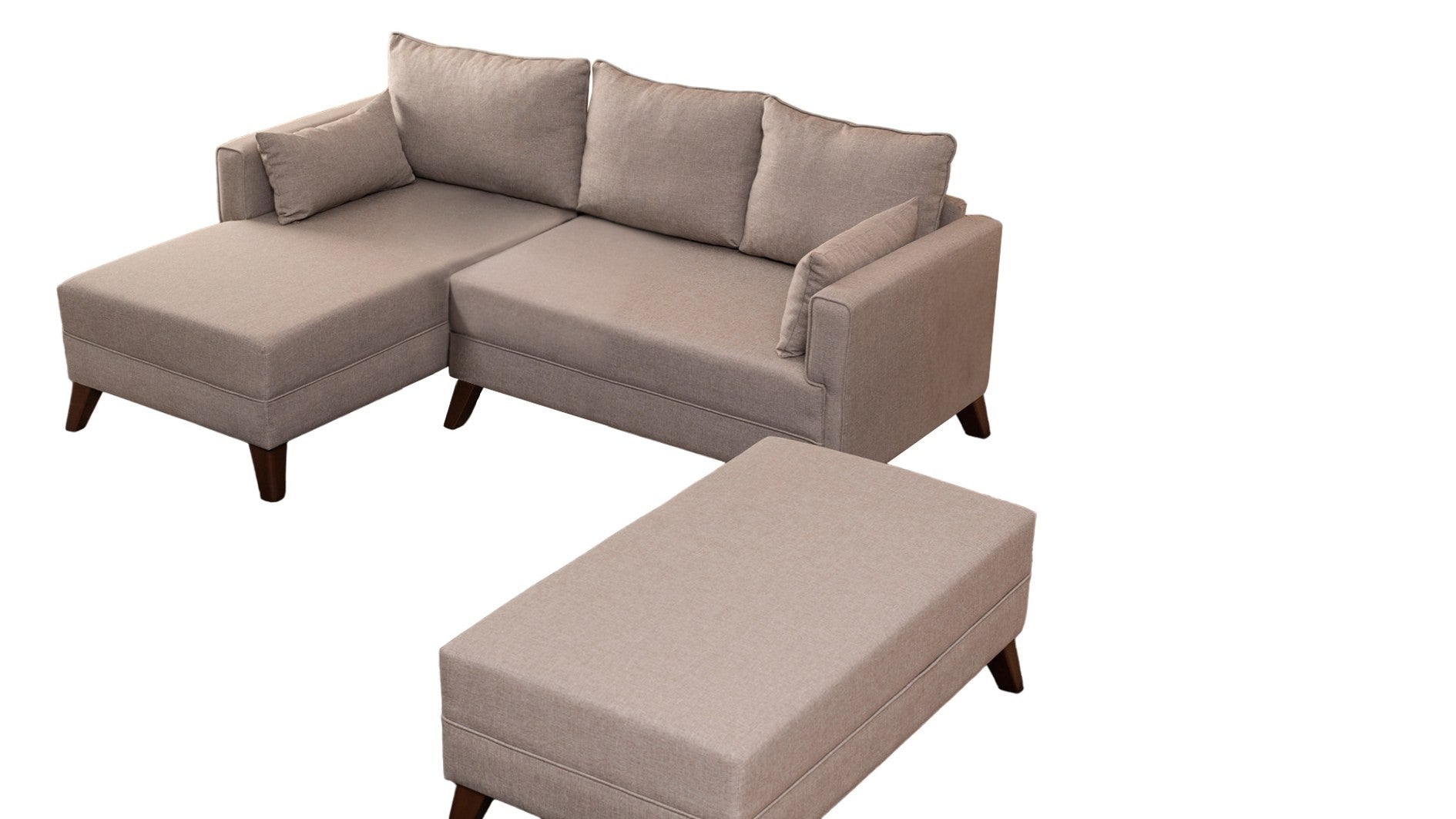 Canapé d'angle Bella Corner Sofa Left 2 - Cream