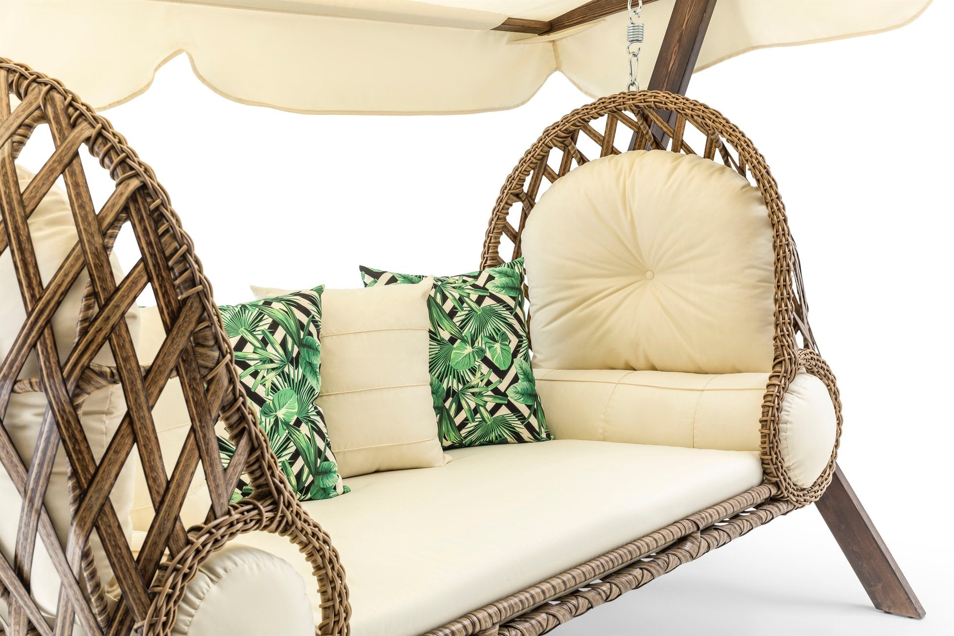 Balançoire de jardin 3 places Saltanat