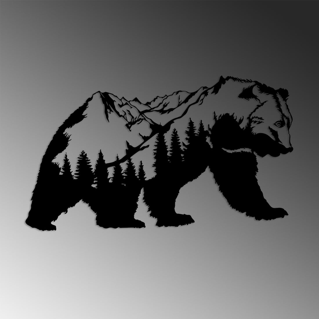 Accessoire mural en métal décoratif Orso-1