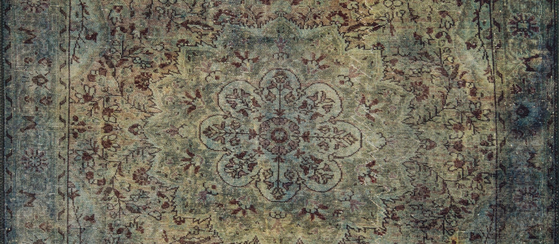 Tapis (230 x 330) Blues Chenille - Green AL 23