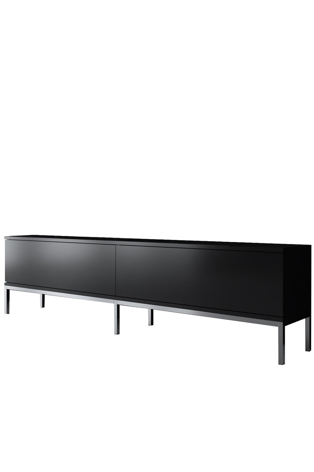 Meuble TV Lord - Black, Silver