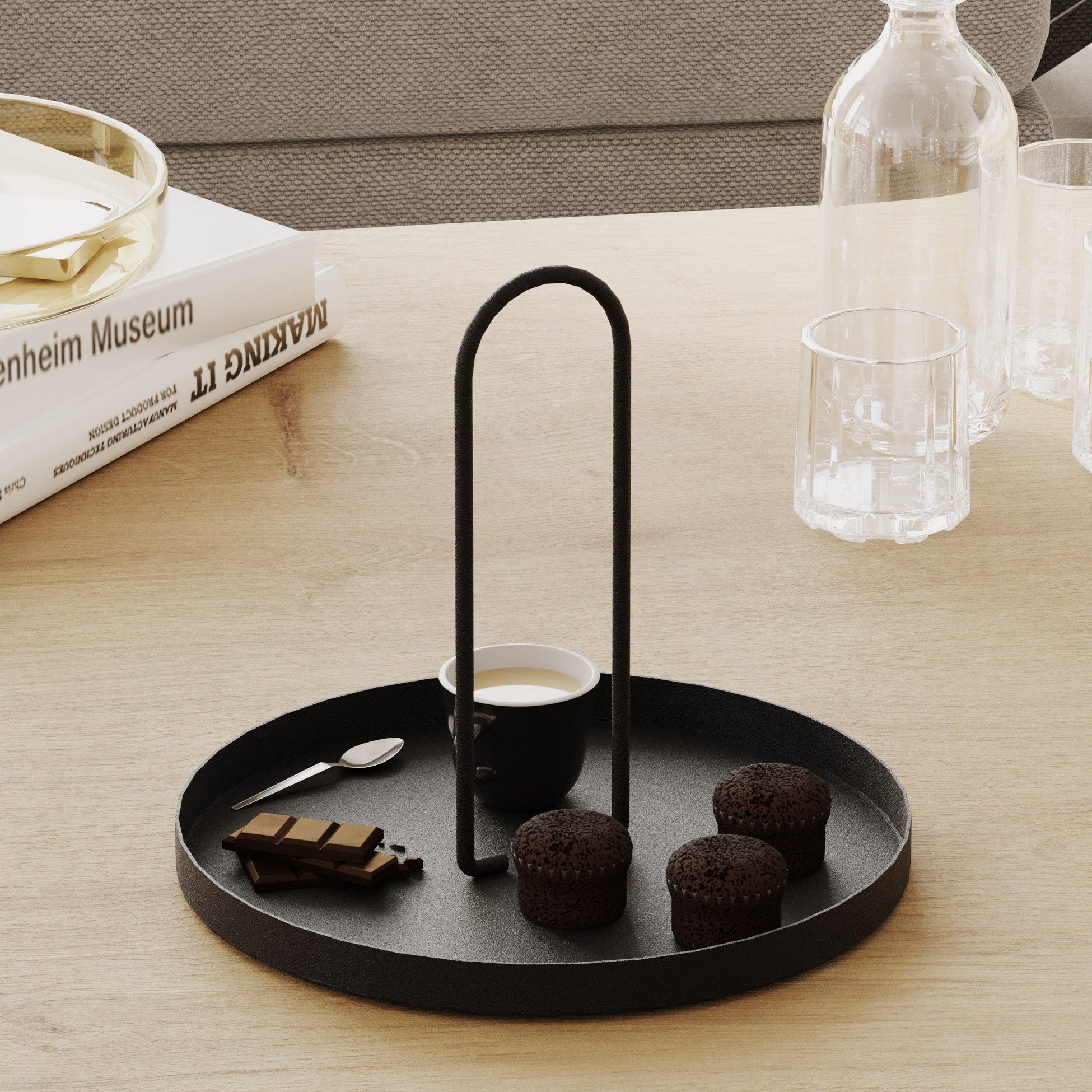Accessoire décoratif en métal Sımı - Black