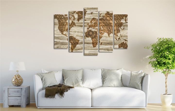 Peinture décorative en toile (5 pièces) BC60