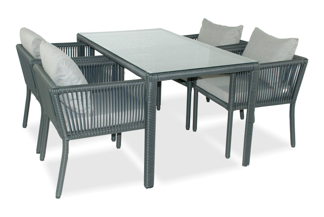 Ensemble de salons de jardin Vera 140 - Grey