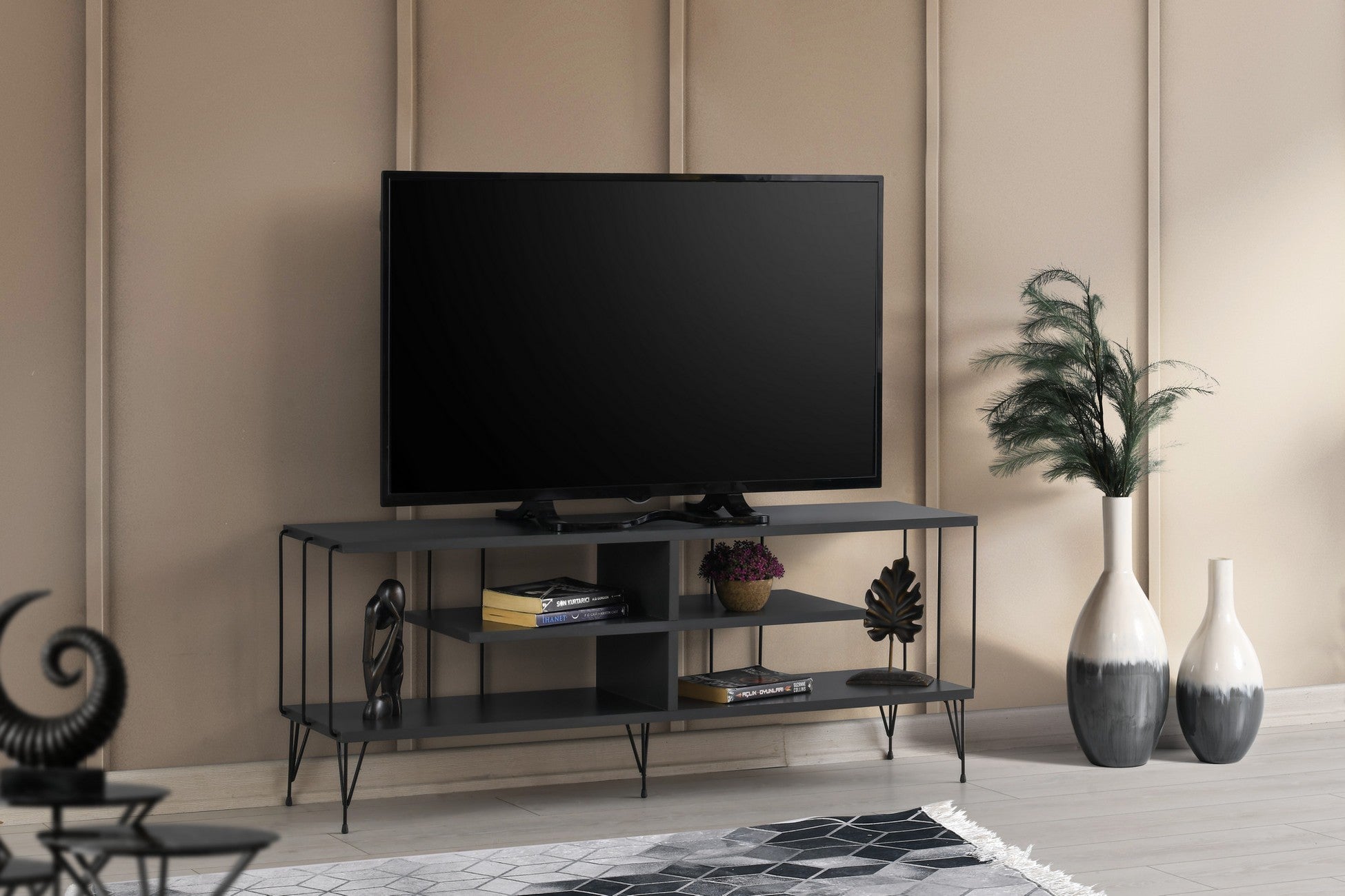 Meuble TV Eze - Anthracite