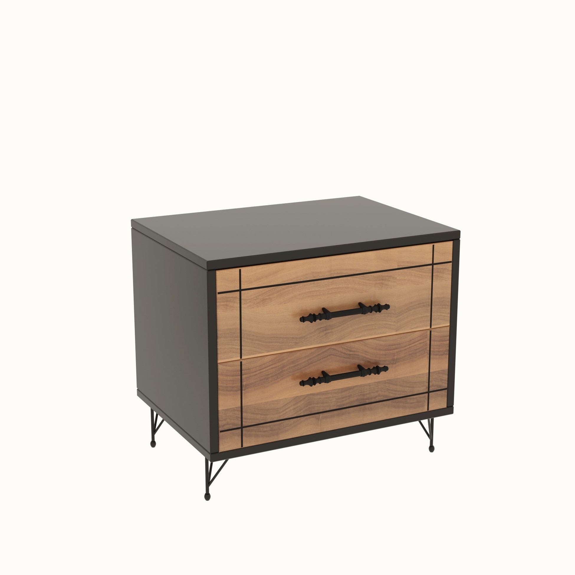 Table de chevet Night - Walnut