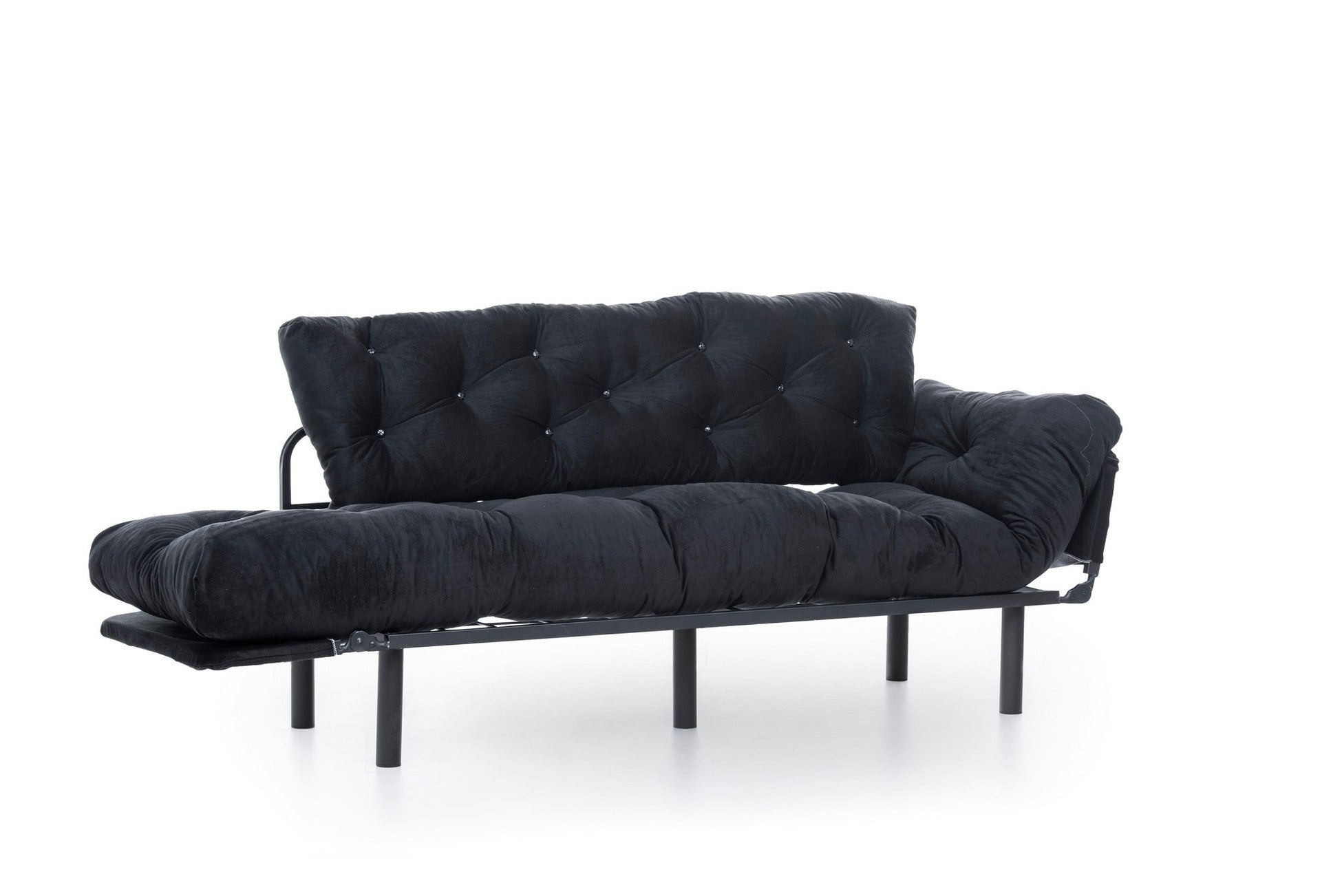 Canapé-lit 3 places Nitta Triple - Black