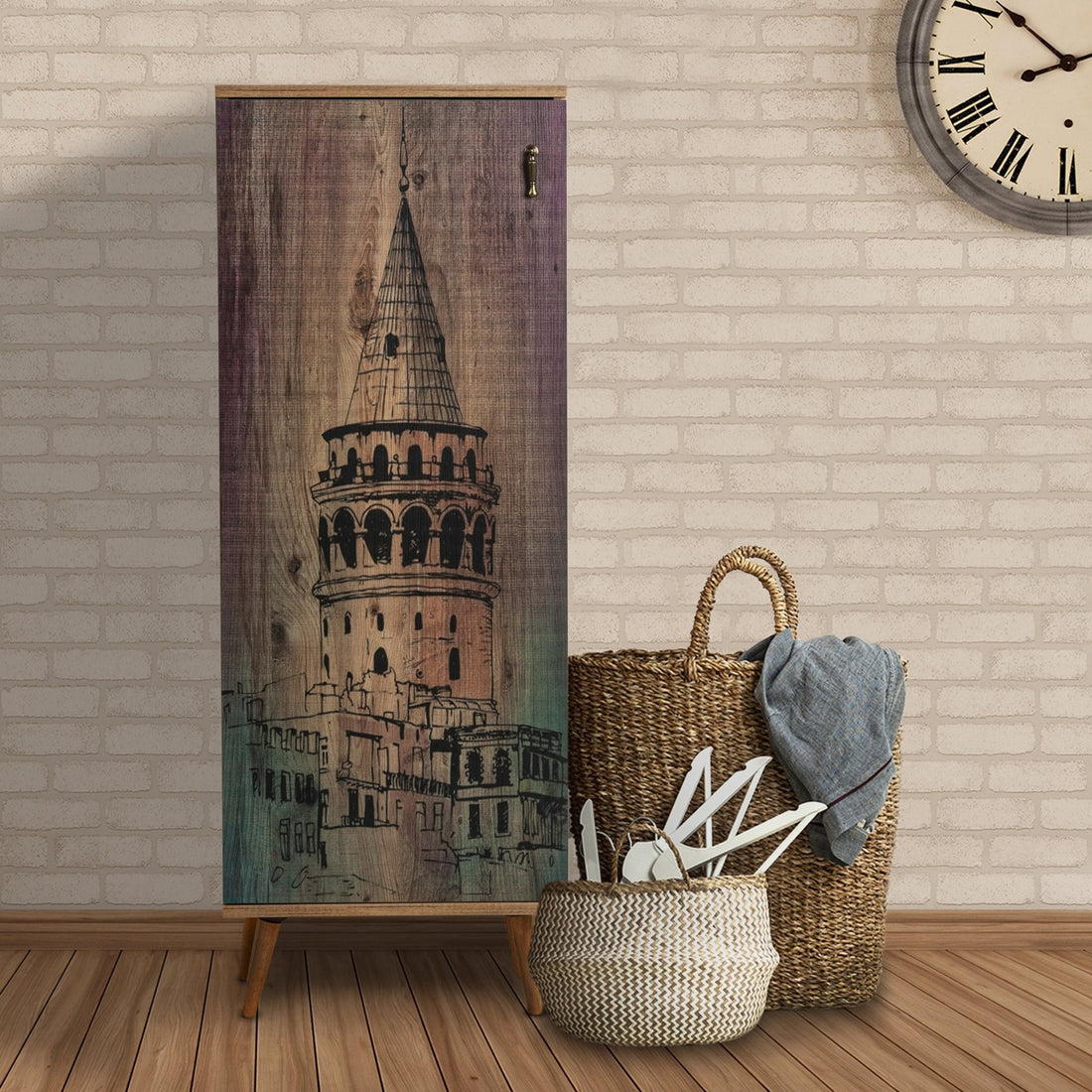 Armoire polyvalente Just Home Galata Kulesi