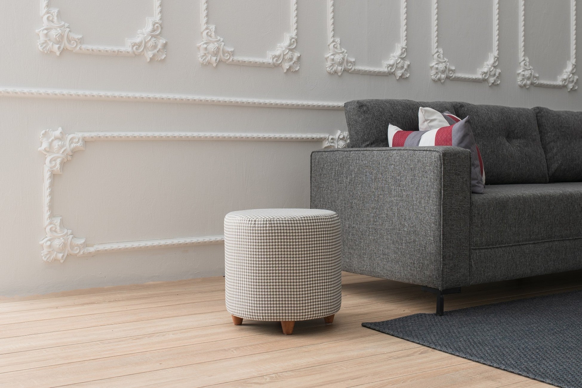 Tuffet Begon - Houndstooth