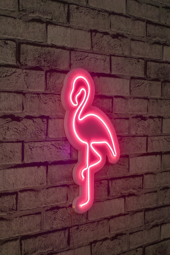 Éclairage LED en plastique décoratif Flamingo - Pink