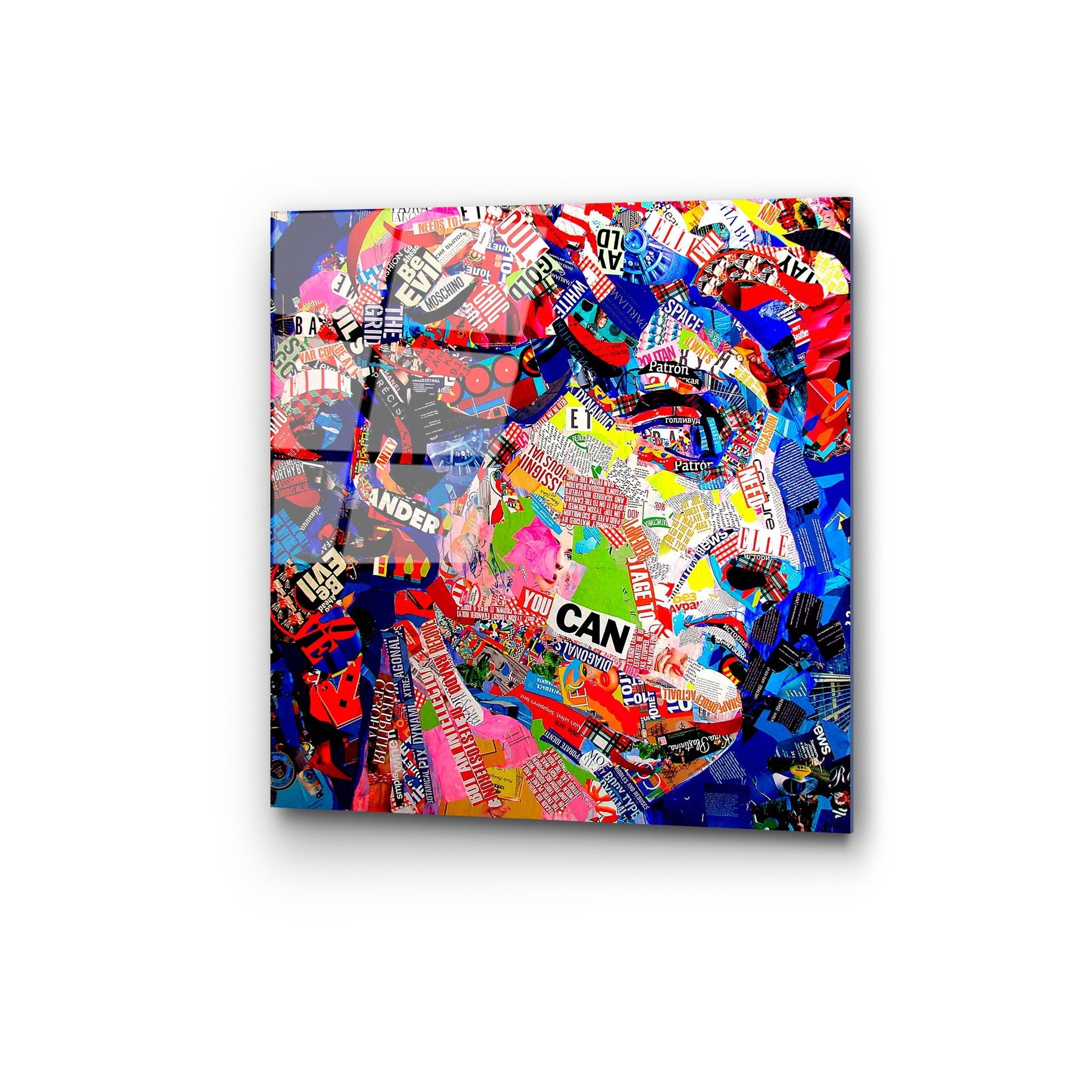 Peinture en verre trempé décoratif UV-813 - 50 x 50