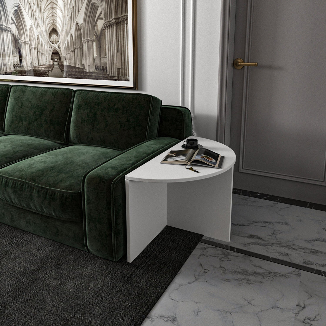 Table basse Dolunay - White