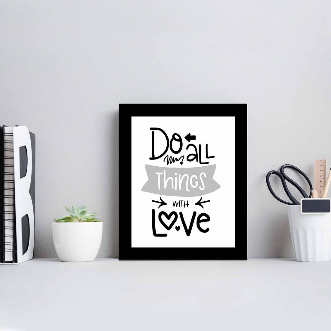 Peinture mdf encadrée décorative SCT-057