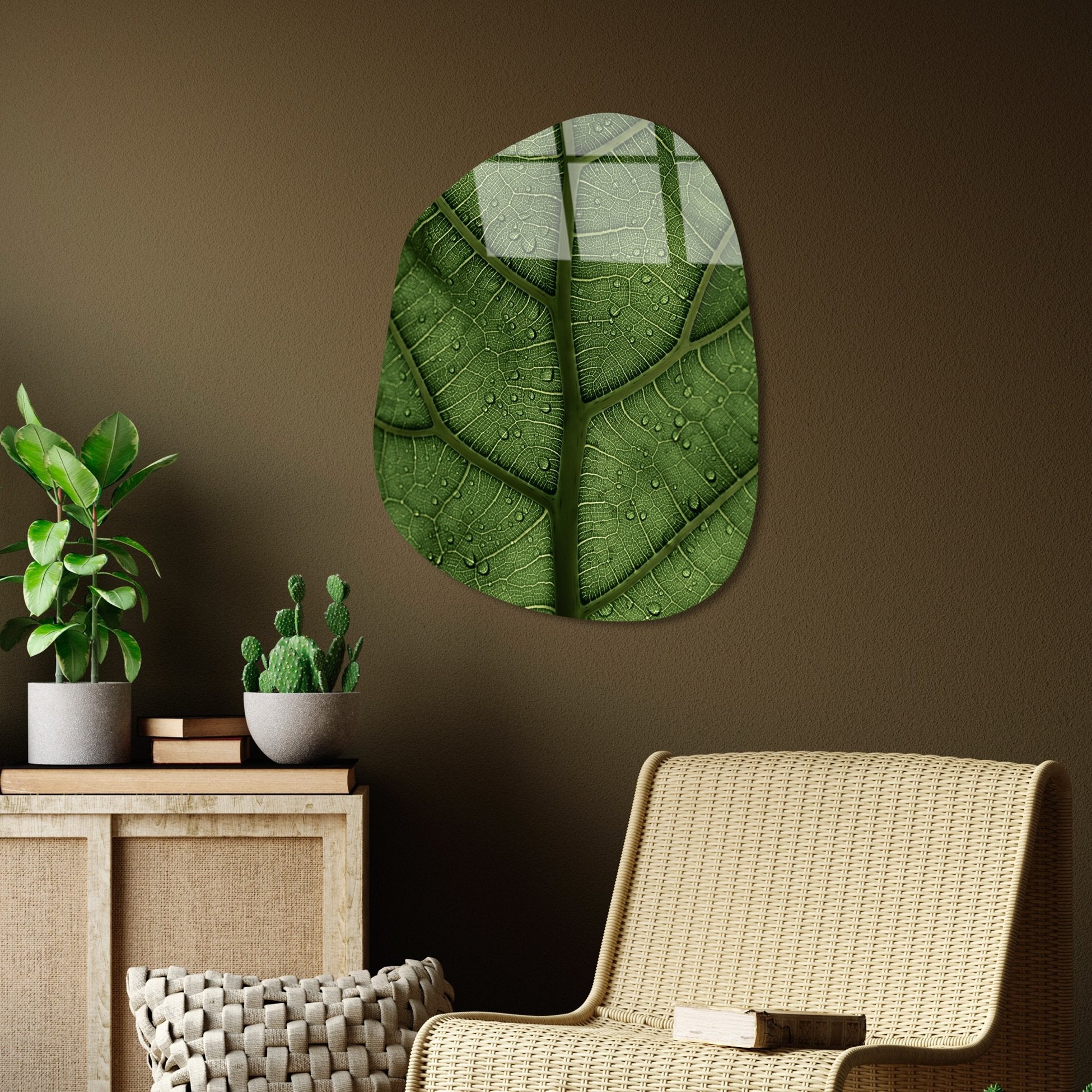 Peinture en verre trempé décoratif UV-1099 - 50 x 70